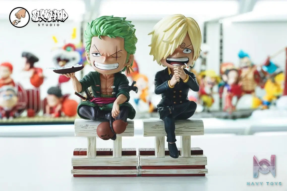 ShowHand Studio – One Piece All Straw Hat Pirates – Zoro & Sanji