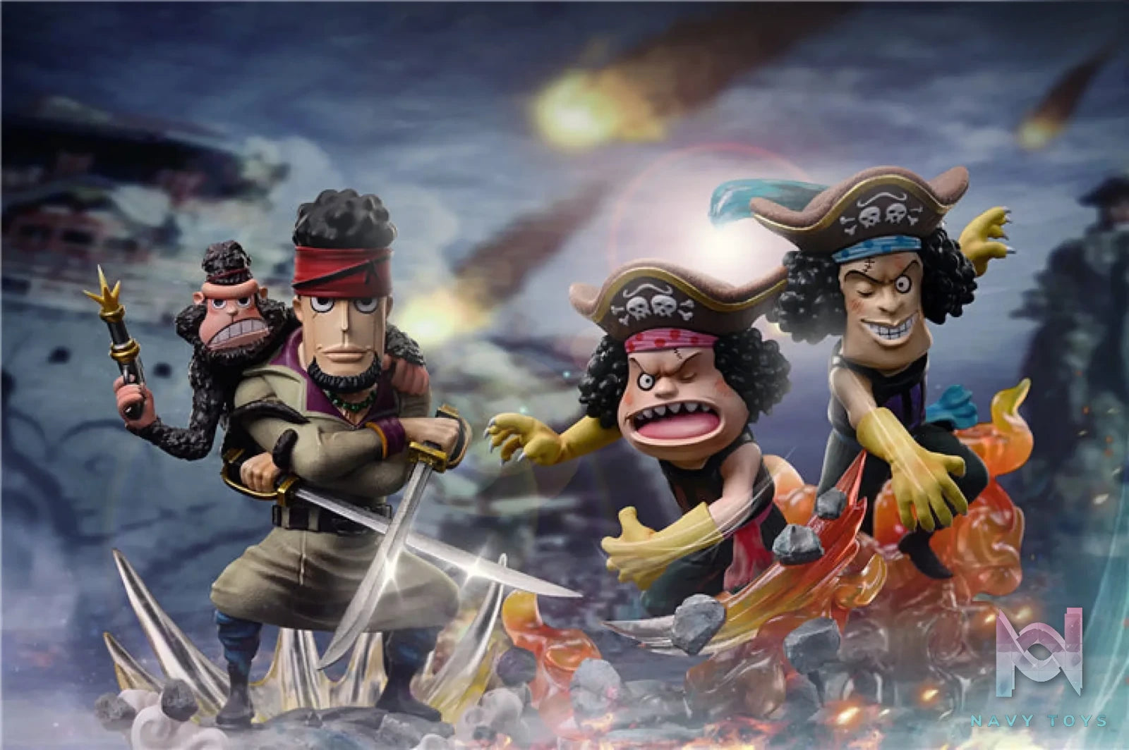 G5 Studio – One Piece Whitebeard Pirates Crews