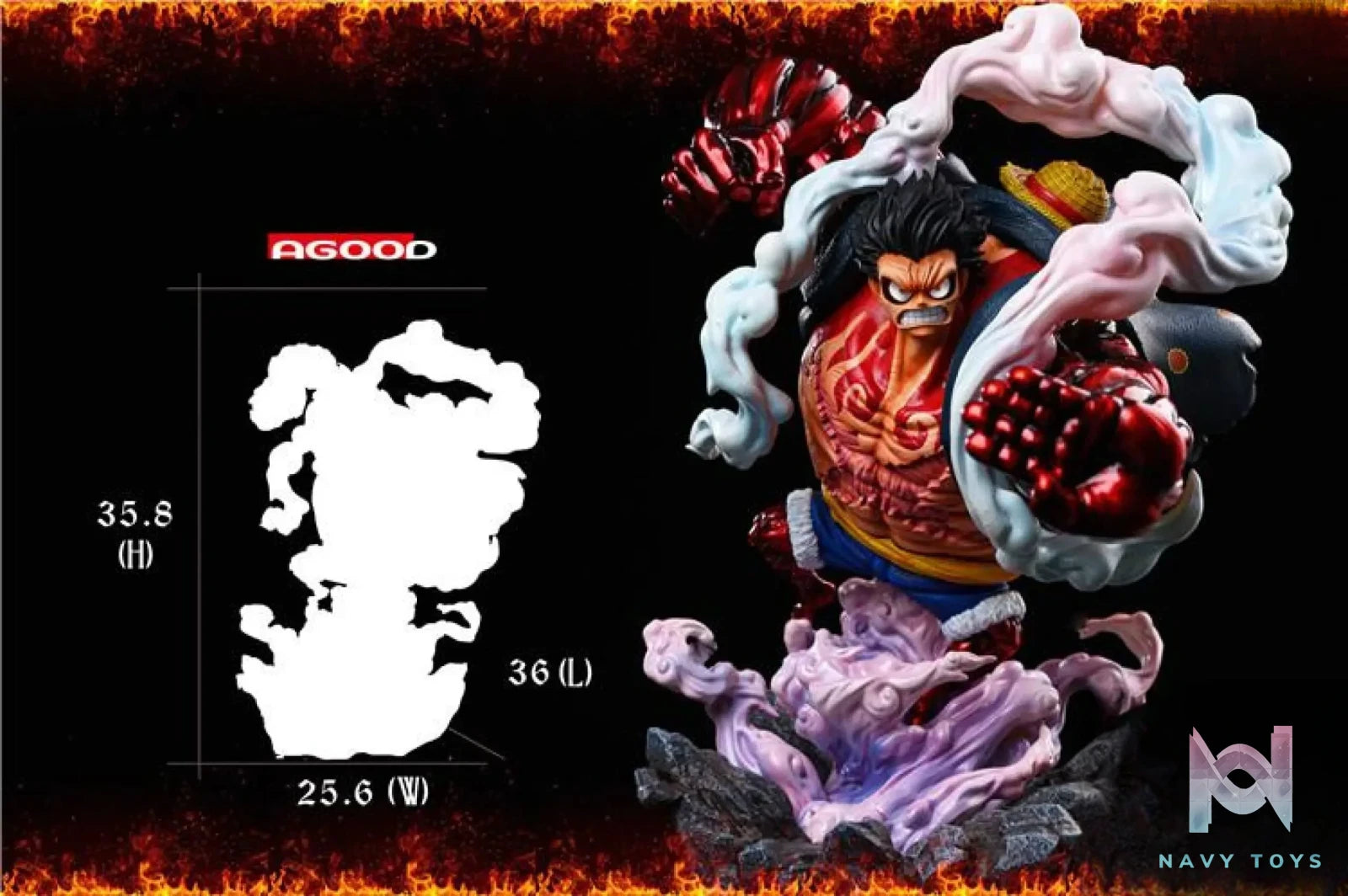 AGOOD Studio – One Piece Monkey D. Luffy Gear Fourth
