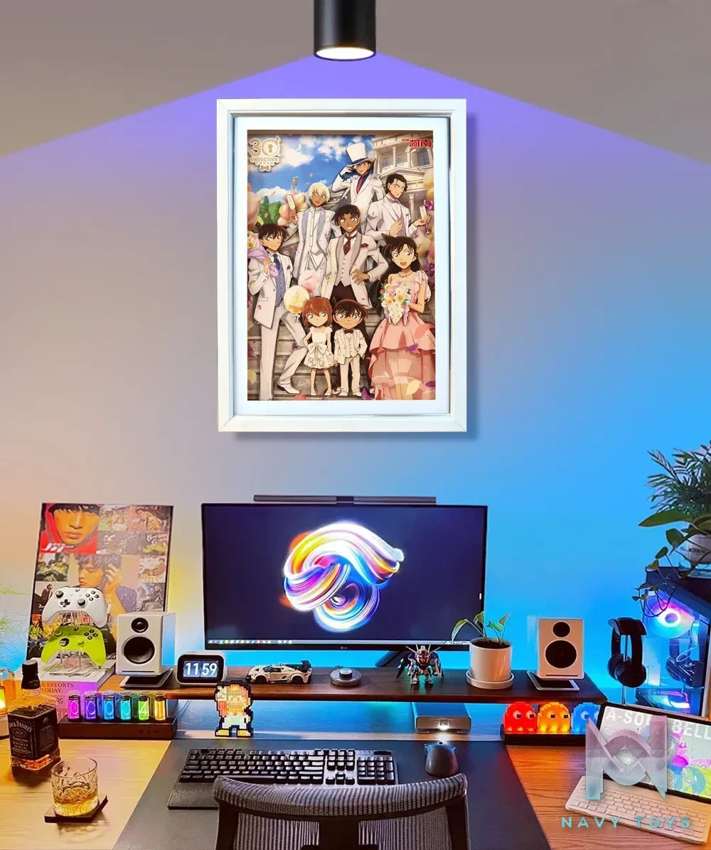 KALA HOME Studio – Detective Conan Multiple Characters #07 3D Decorative Painting Detective Conan