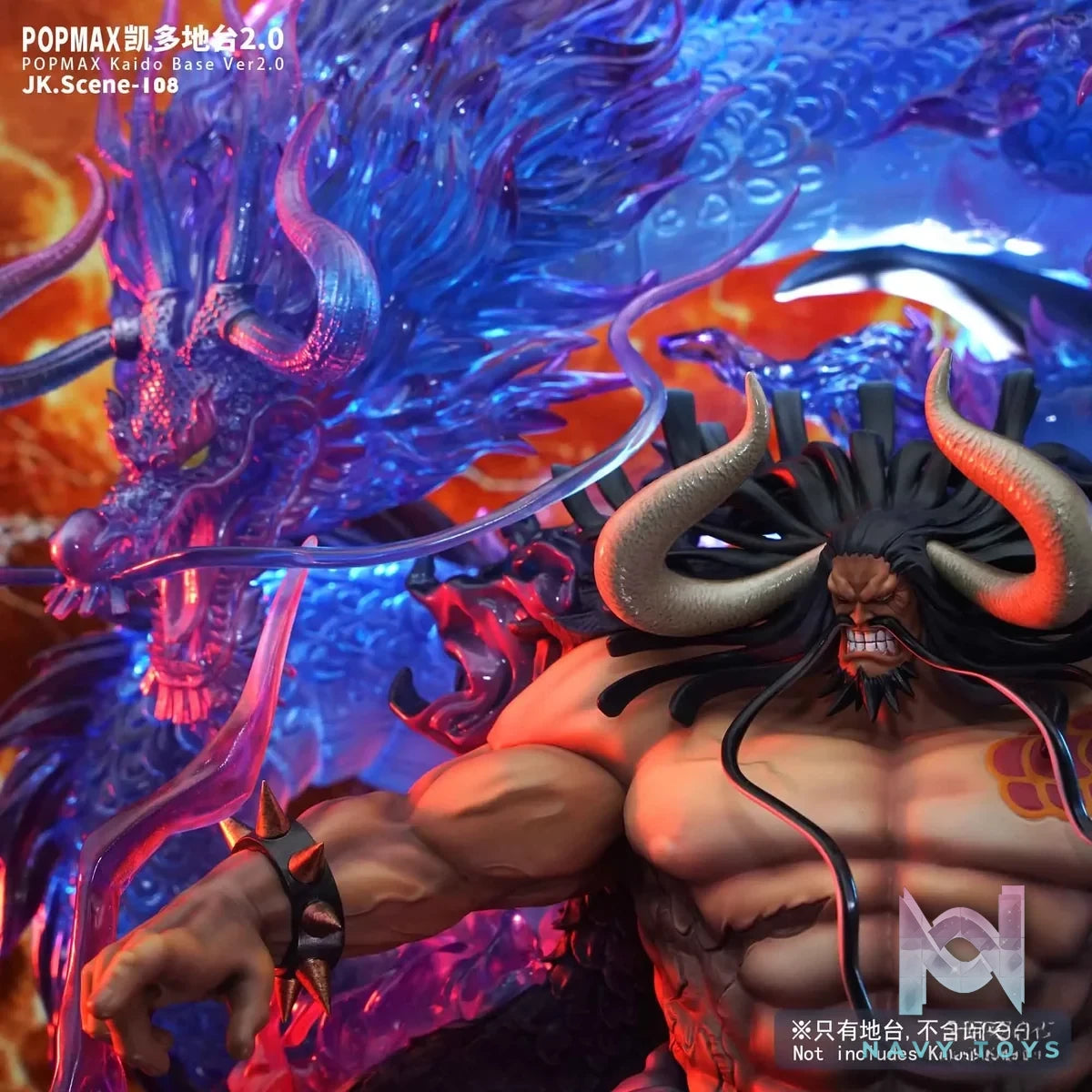 JacksDo Studio - One Piece POPMAX Kaido Base Ver2.0 resin statue Navy Toys anime figure