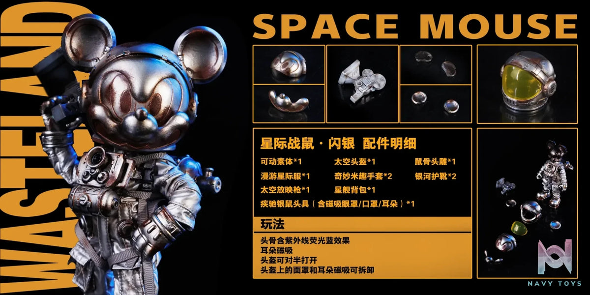 WeArtDoing Studio – Wasteland-Space Mouse & Fighter (Licensed)