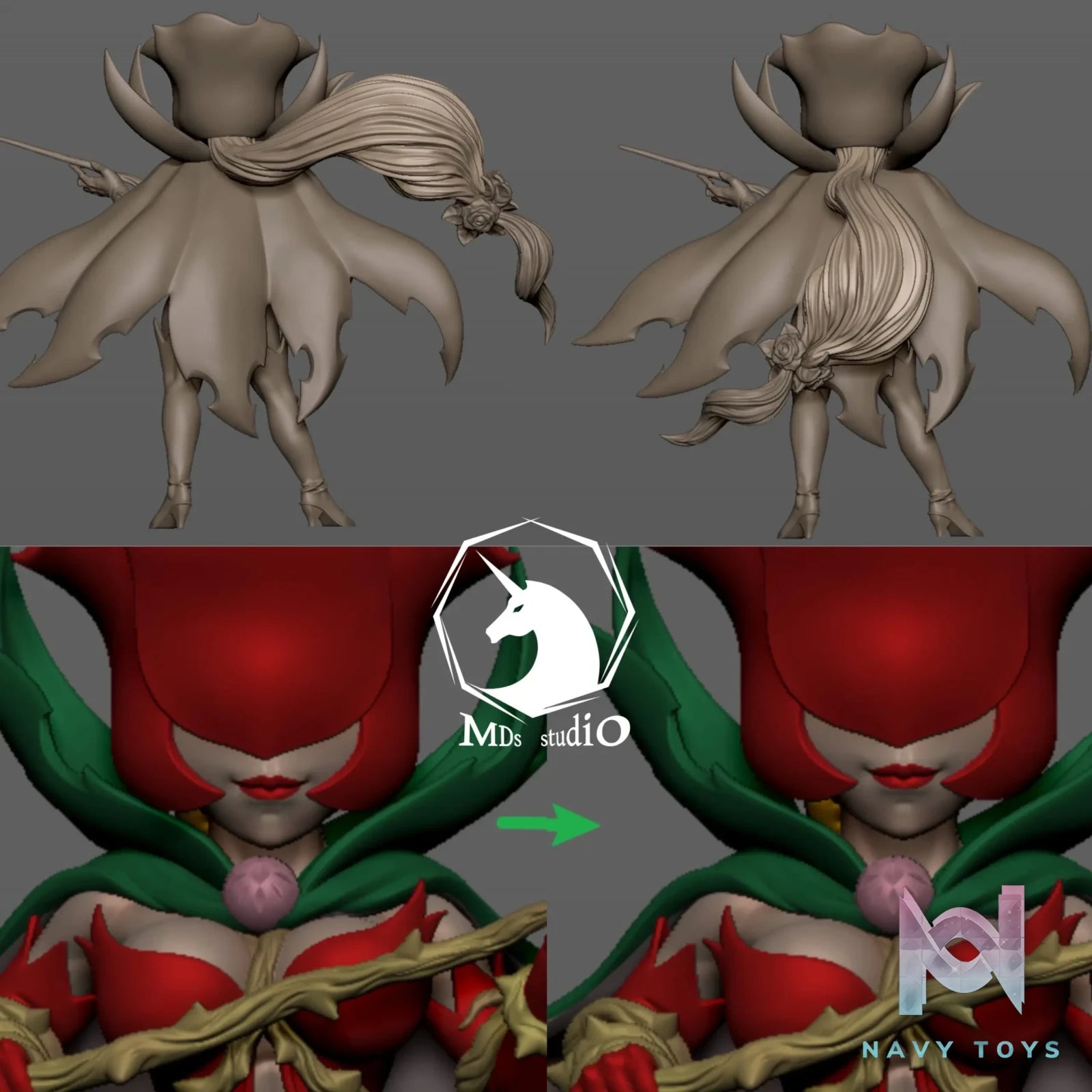 MDS Studio – Rosemon Digimon