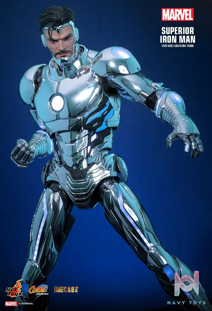 Hottoys – Marvel Comics Superior Iron Man 1/6th scale Collectible Figure CMS026D73 (Licensed)