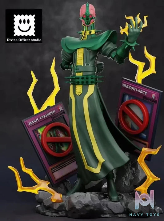 Divine Officer Studio - Yu - Gi - Oh Monster Series Jinzo resin statue Navy Toys anime figure