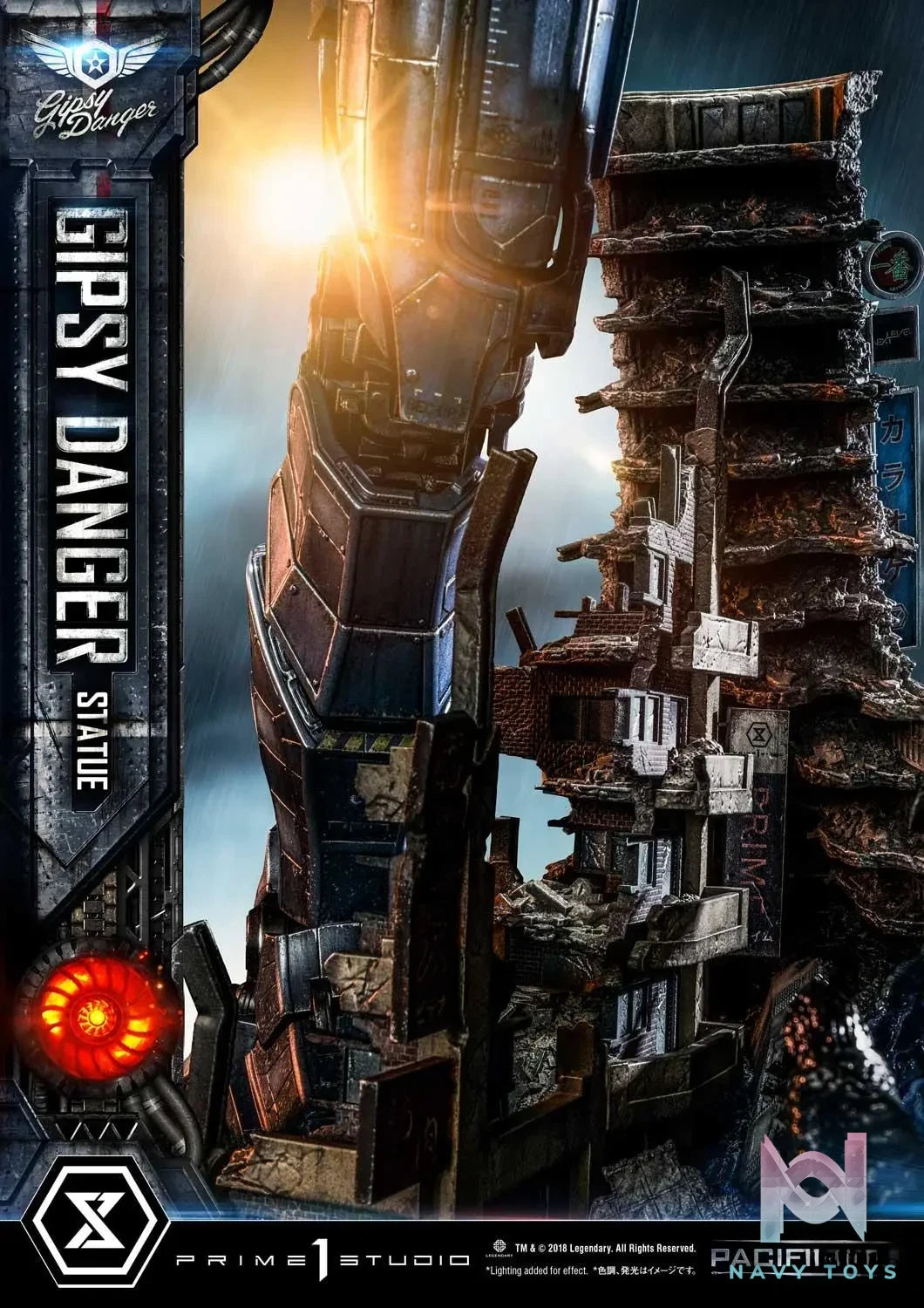 Prime 1 Studio – Ultimate Diorama Masterline Pacific Rim Gipsy Danger UDMPACRIM-01 UDMPACRIM-01DX (Licensed)