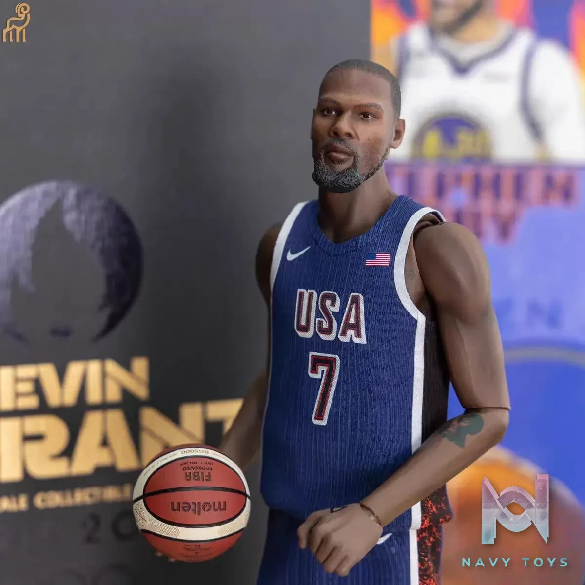 Goat Toys Studio – NBA 1/6 Durant 24 Olympic GT paintwork