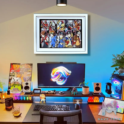 KALA HOME Studio – Digimon Multiple Characters #06 3D Decorative Painting Digimon