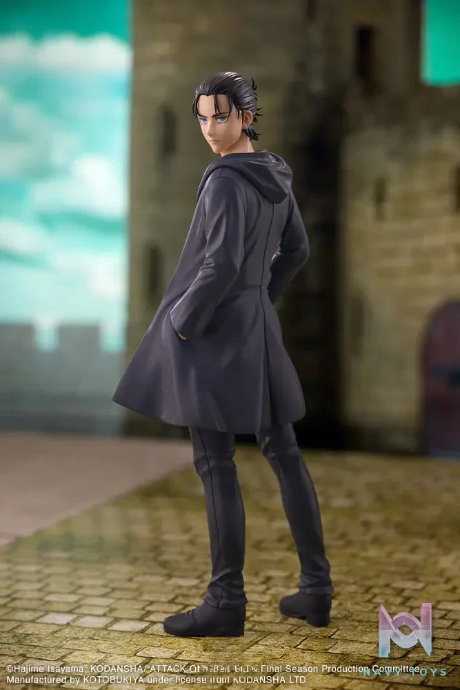 Kotobukiya – OSHI WORKS Attack on Titan The Final Season Eren Yeager The Final Season ver. Complete Figure (Licensed)