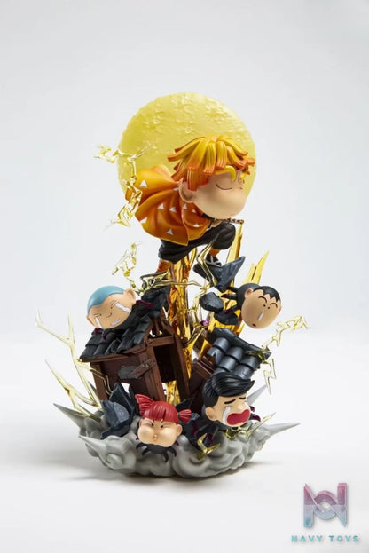 M.H.T Studio – Demon Slayer Shinchan Cosplay Agatsuma Zenitsu