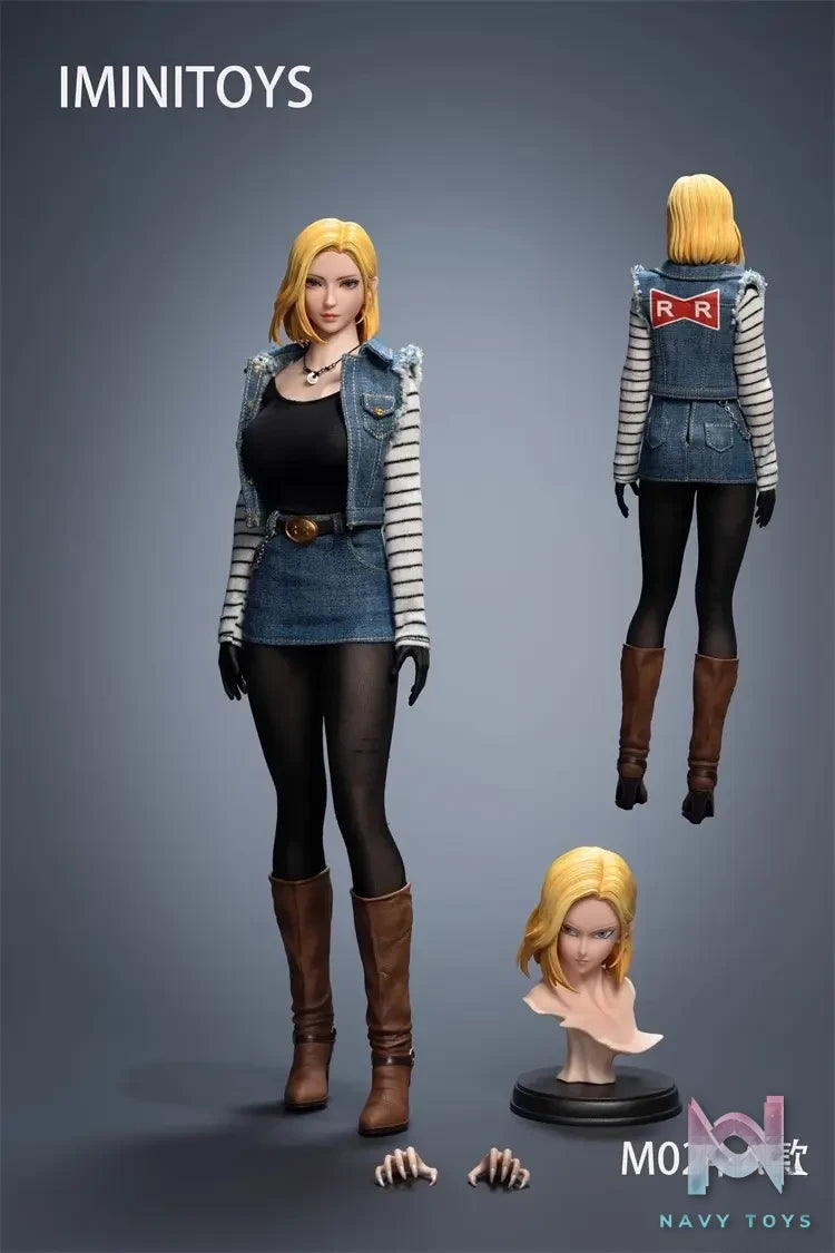 Iminitoys – Dragon Ball M024 1/6 Android 18 clothing accessories package