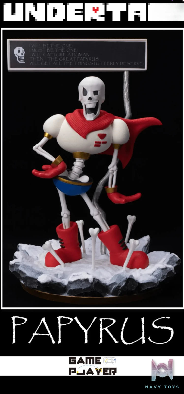 GAME PLAYER Studio – Undertale Papyrus