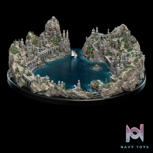 WETA Workshop Studio – Lord of The Rings Environments Small Worlds GREY HAVENS (Licensed)