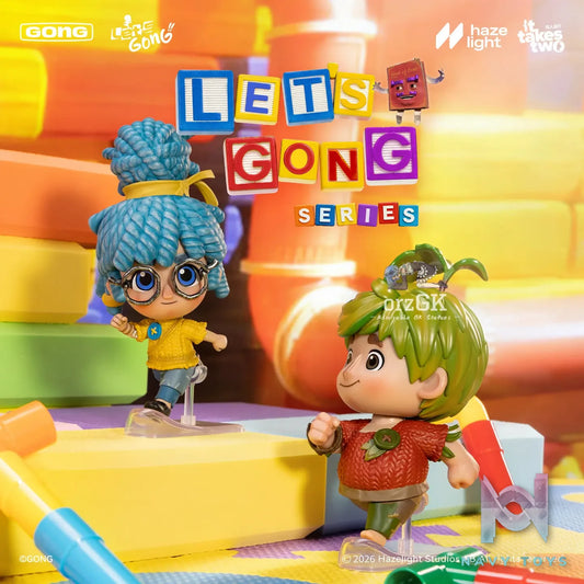 POP MART X GONG Studio – It Takes Two Let’s GONG Series Cody X May (Licensed)