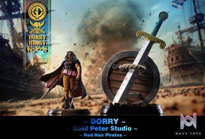 Gold Peter Studio – Red Hair Pirates Dorry x Brogy One Piece