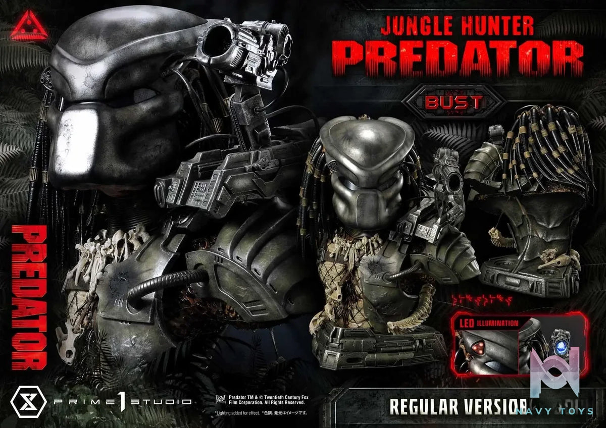 Prime 1 Studio – Premium Bust Predator (Film) Jungle Hunter Predator PBPR-01 (Licensed)