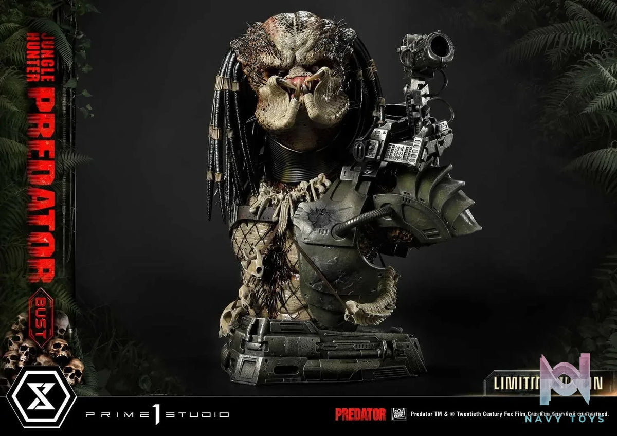 Prime 1 Studio – Premium Bust Predator (Film) Jungle Hunter Predator Limited Version PBPR-04LM (Licensed)