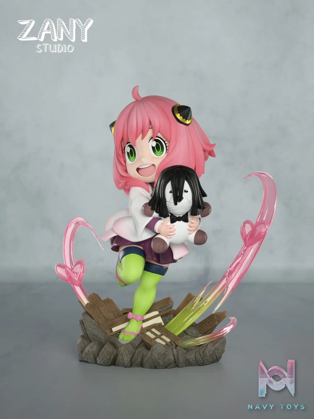 Zany Studio – Anya Cosplay Demon Slayer Mitsuri Kanroji Spy x Family