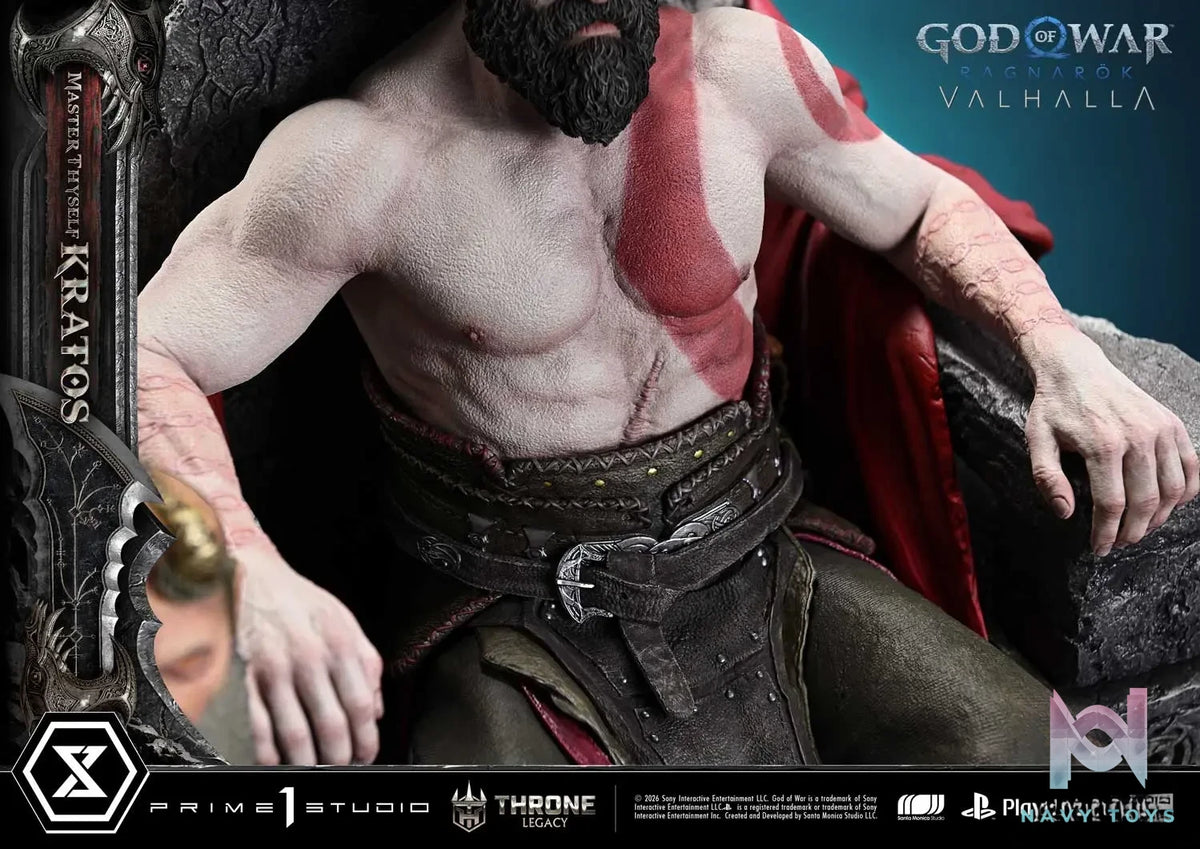 Prime 1 Studio – God of War: Ragnarok Master Thyself Kratos 1/3 Scale Statue TLCGOW-01 TLCGOW-01S (Licensed)