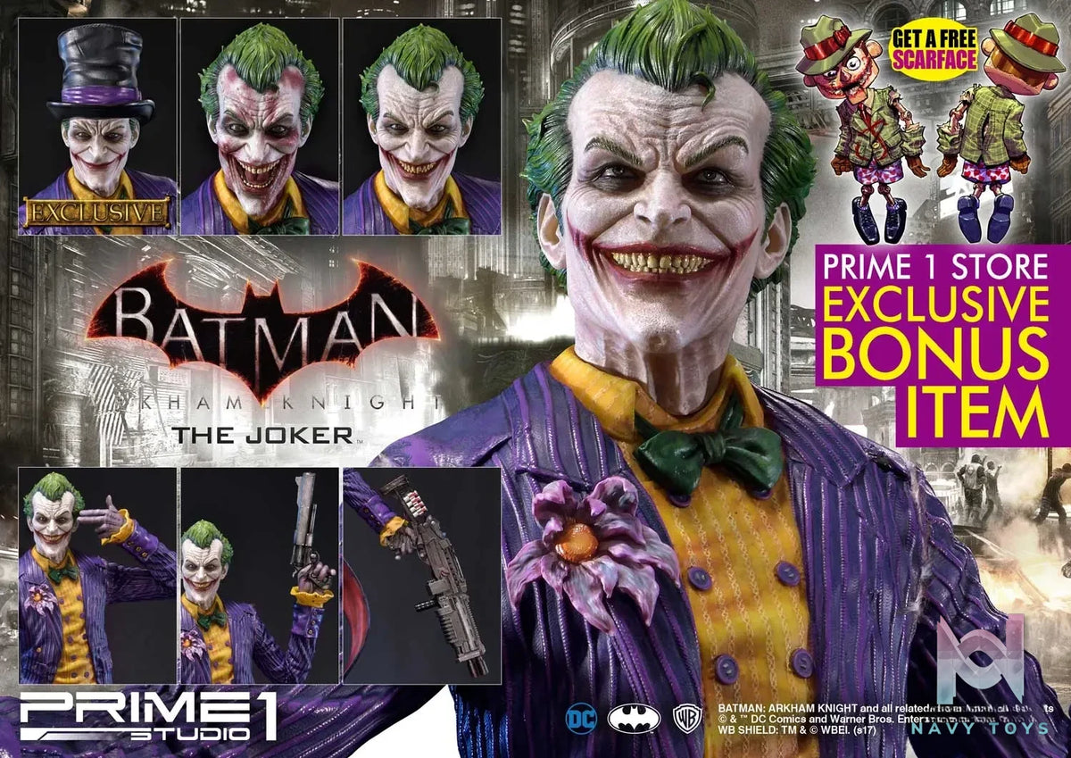Prime 1 Studio – Museum Masterline Batman: Arkham Knight The Joker MMDC-27 MMDC-27EX MMDC-27EXS (Licensed)