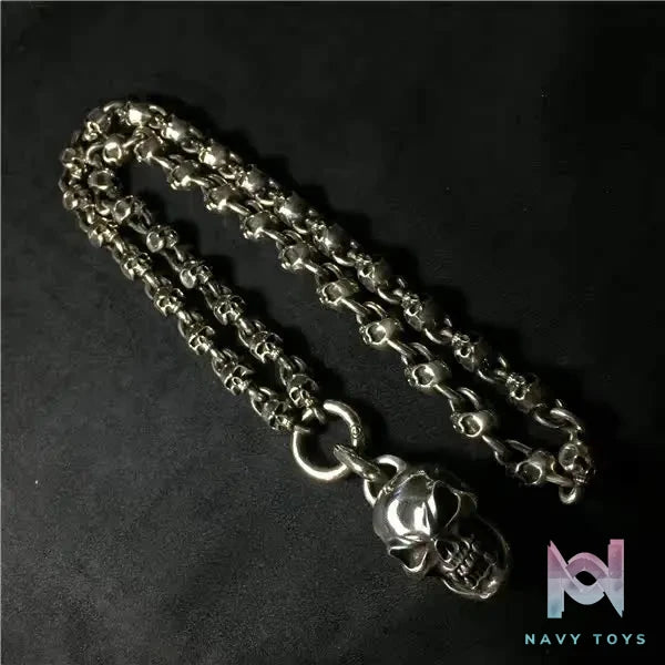 Raven Studio (silver jewelry) – Exclusive Design Small Skull Trophy Necklace Original
