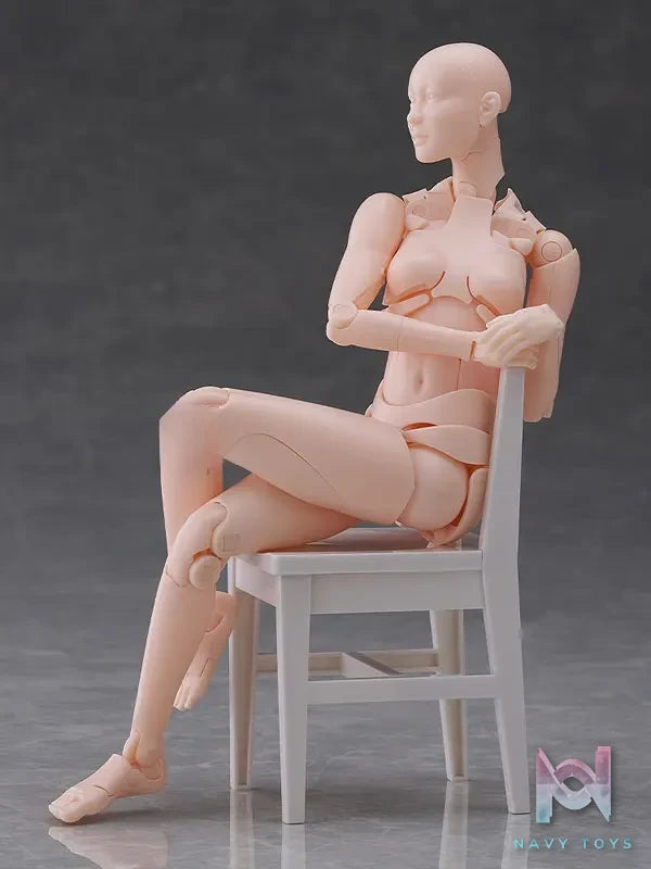 Max factory – Nishimura Style Drawing Doll Olive Gray X Olive FLESH (Licensed)