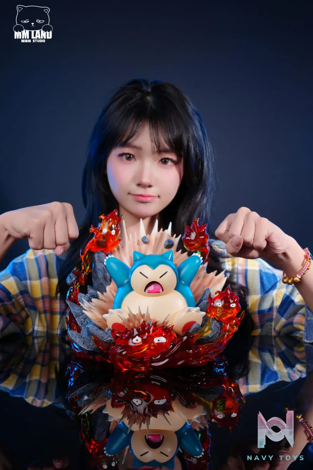 MMLAND Studio – Snorlax X Calcifer Pokémon X Howl’s Moving Castle