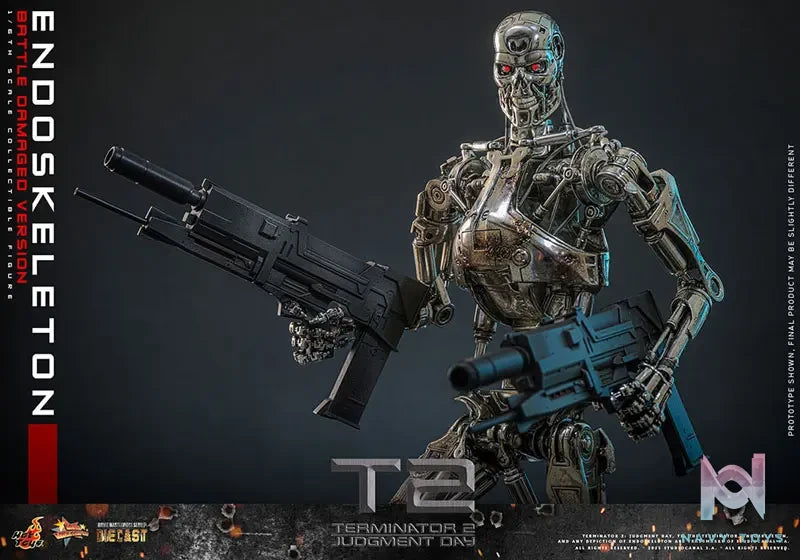 HOTTOYS – Movie Masterpiece DIECAST 1/6 Endoskeleton (Battle Damage) MMS840D77 (Licensed)