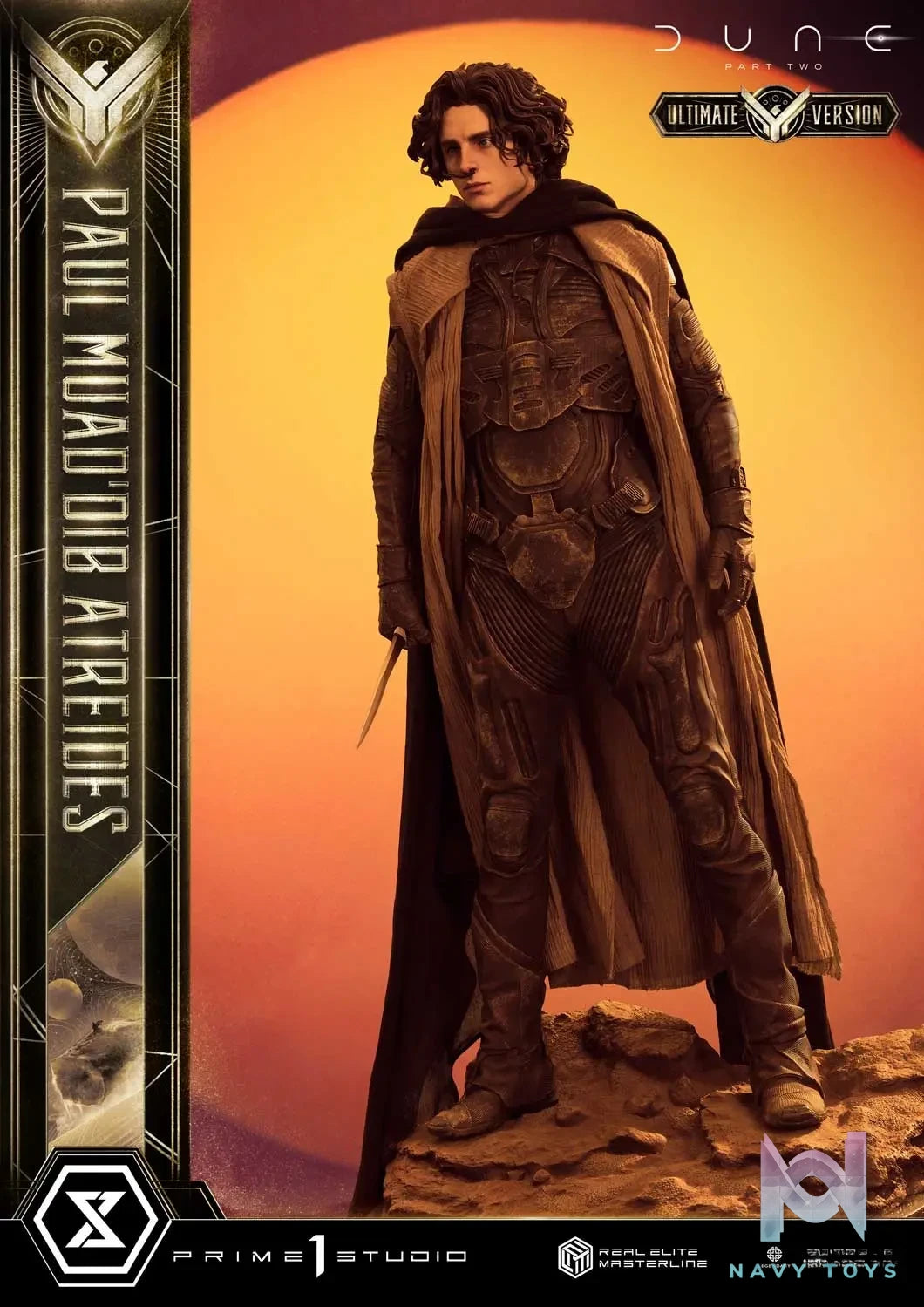 Prime 1 Studio – Real Elite Masterline Dune: Part Two (Film) Paul Atreides REMDUNE2-01 REMDUNE2-01UT REMDUNE2-01UTS (Licensed)
