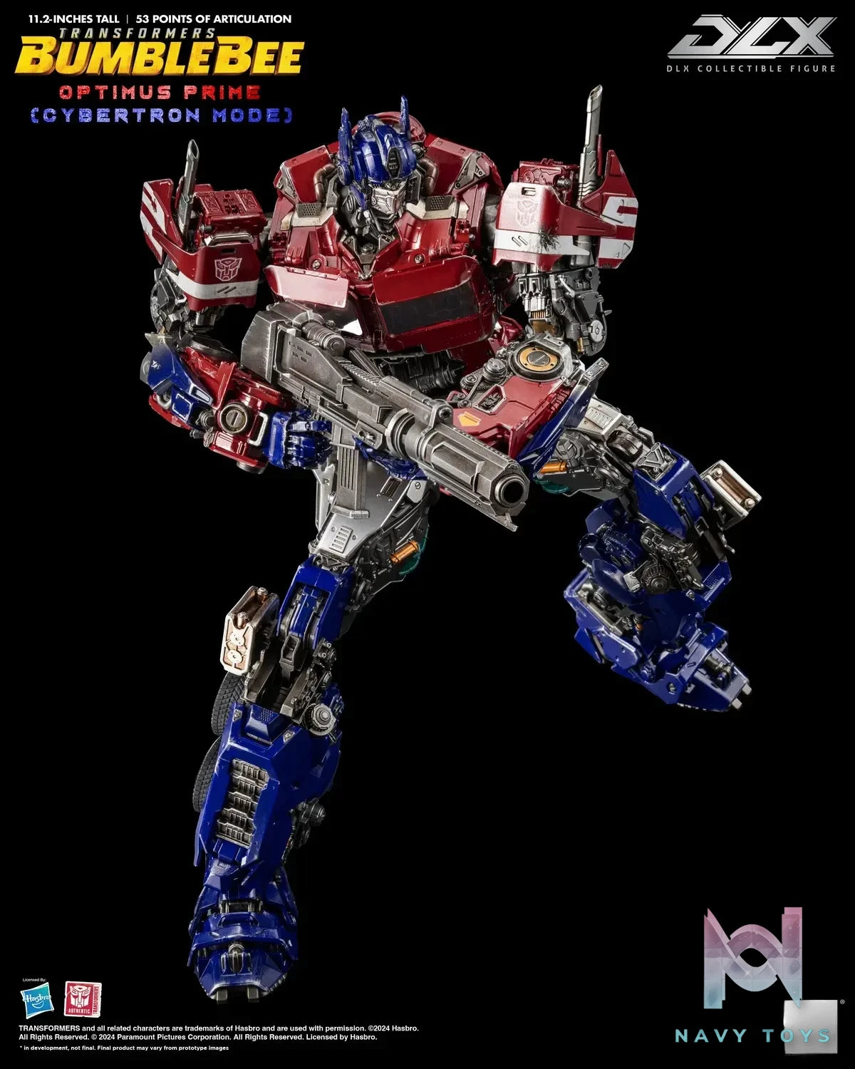 Threezero Studio – Transformers: Bumblebee DLX Optimus Prime Cybertron Mode