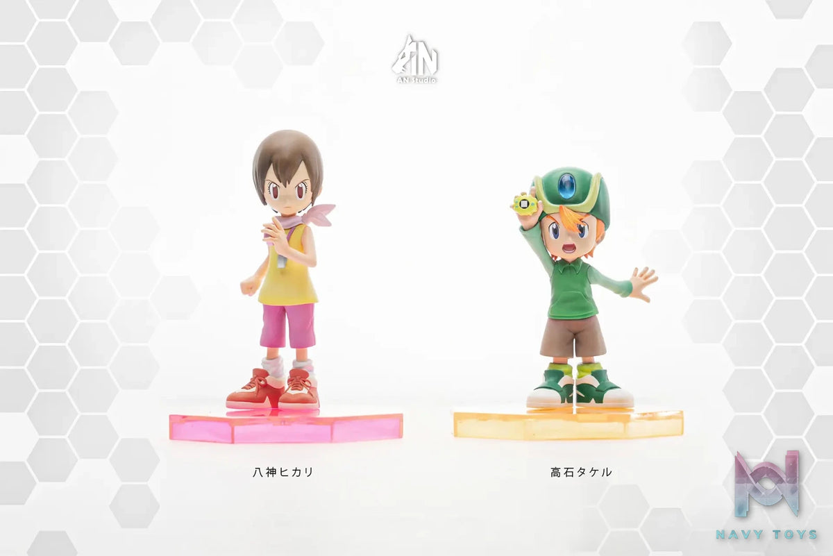 AN Studio – Digimon Characters #1 Takaishi Takeru & #2 Yagami Hikari