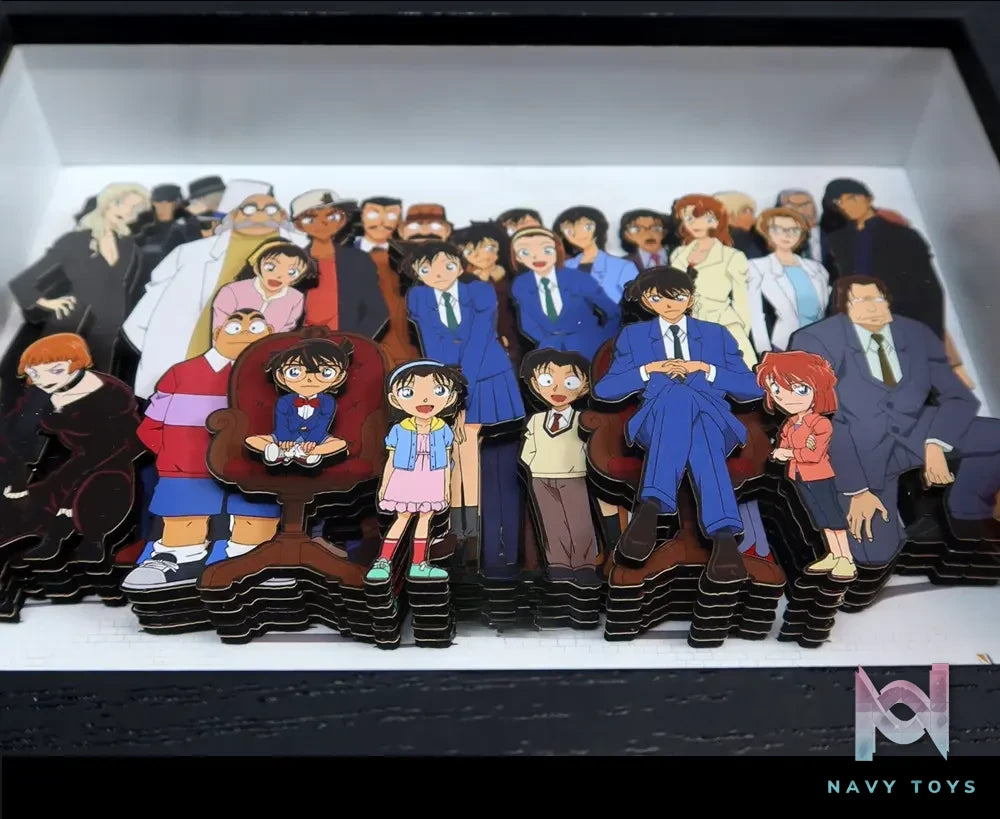 KALA HOME Studio – Detective Conan Multiple Characters #11 3D Decorative Painting Detective Conan