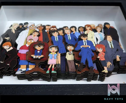 KALA HOME Studio – Detective Conan Multiple Characters #11 3D Decorative Painting Detective Conan