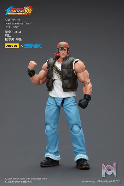 JOYTOY – 1/18 The King of Fighters 98 UM Ikari Team Leona Heidern & Ralf Jones & Clark Still JT01703 JT01710 JT01727 (Licensed)