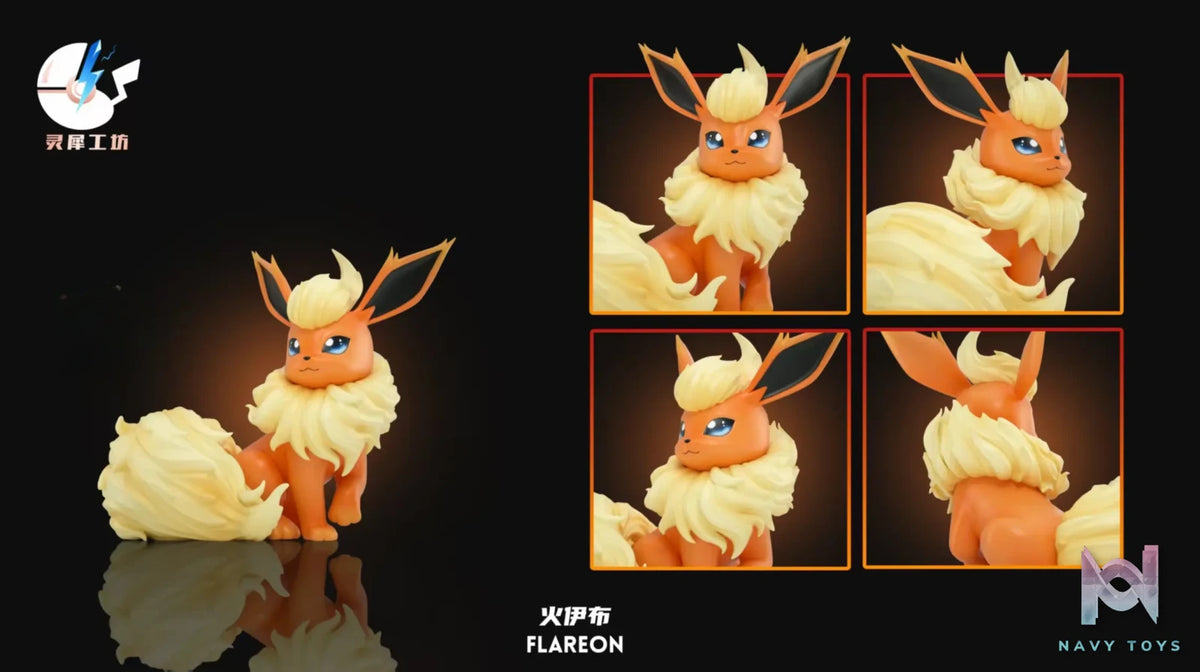 Ling Xi Gong Fang Studio – Flareon 2.0 Pokémon