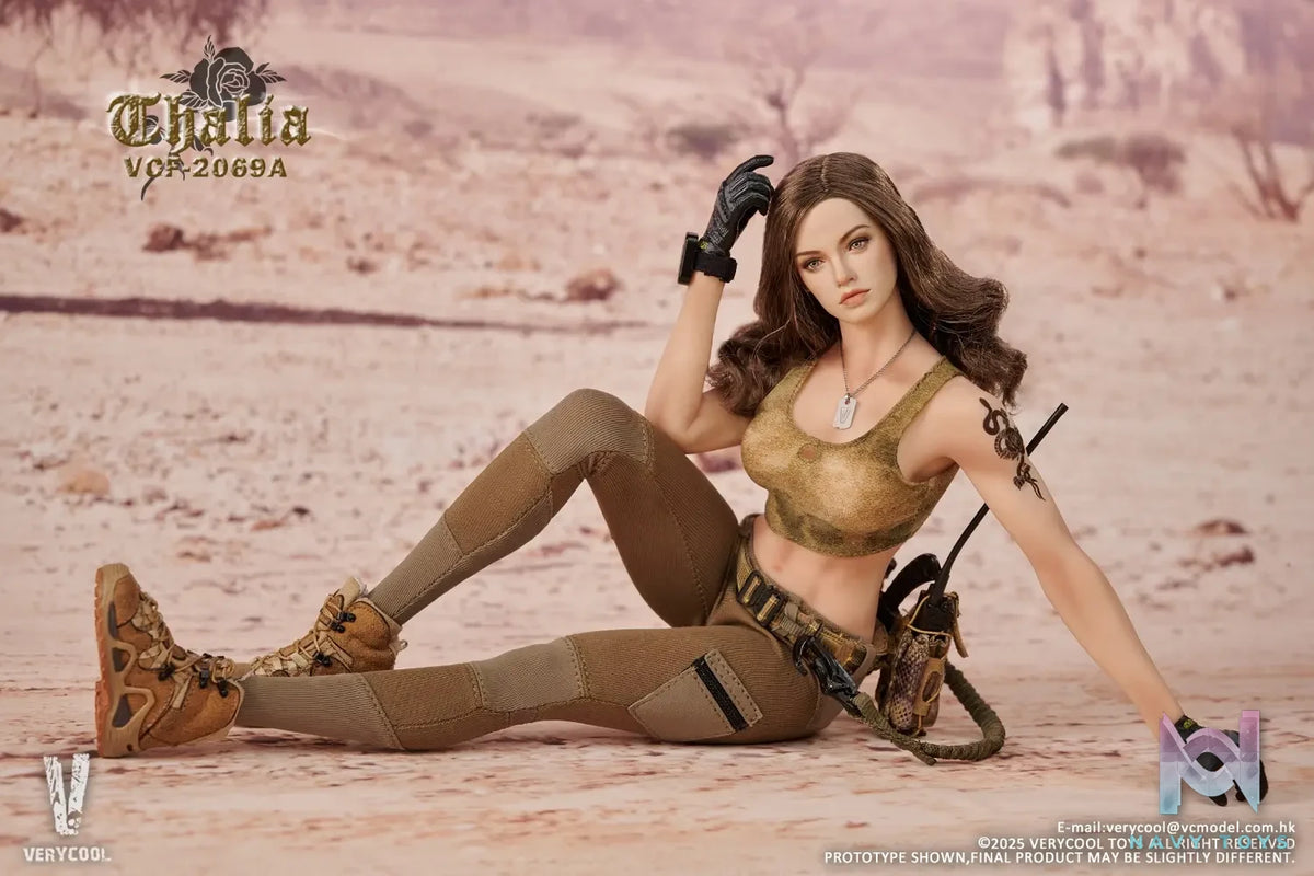 VERYCOOL – 1/6 Scale Action Figure VCF-2069 Desert female soldier -Thalia (Licensed)
