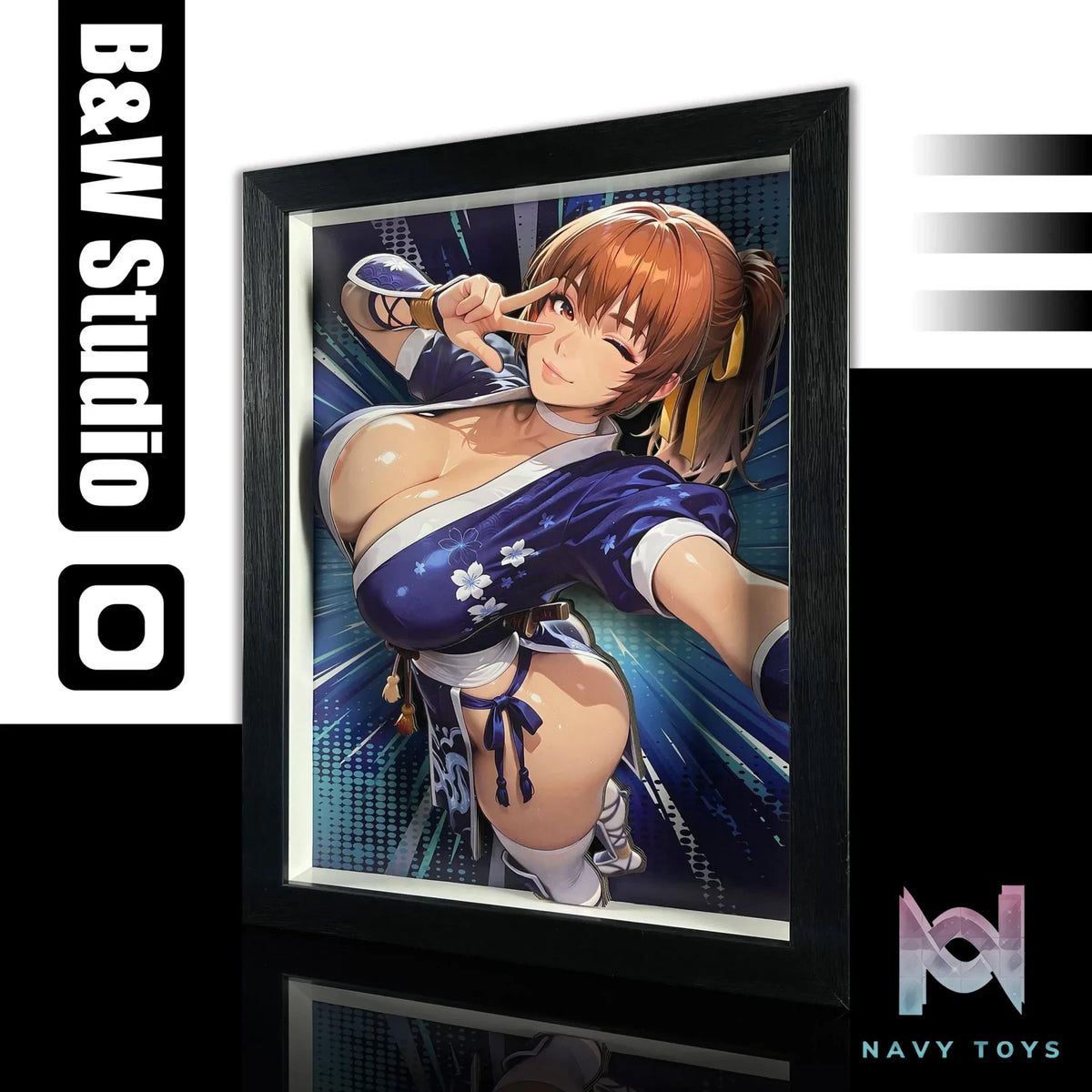 B&W Studio – 3D Decorative Painting Kasumi Dead or Alive
