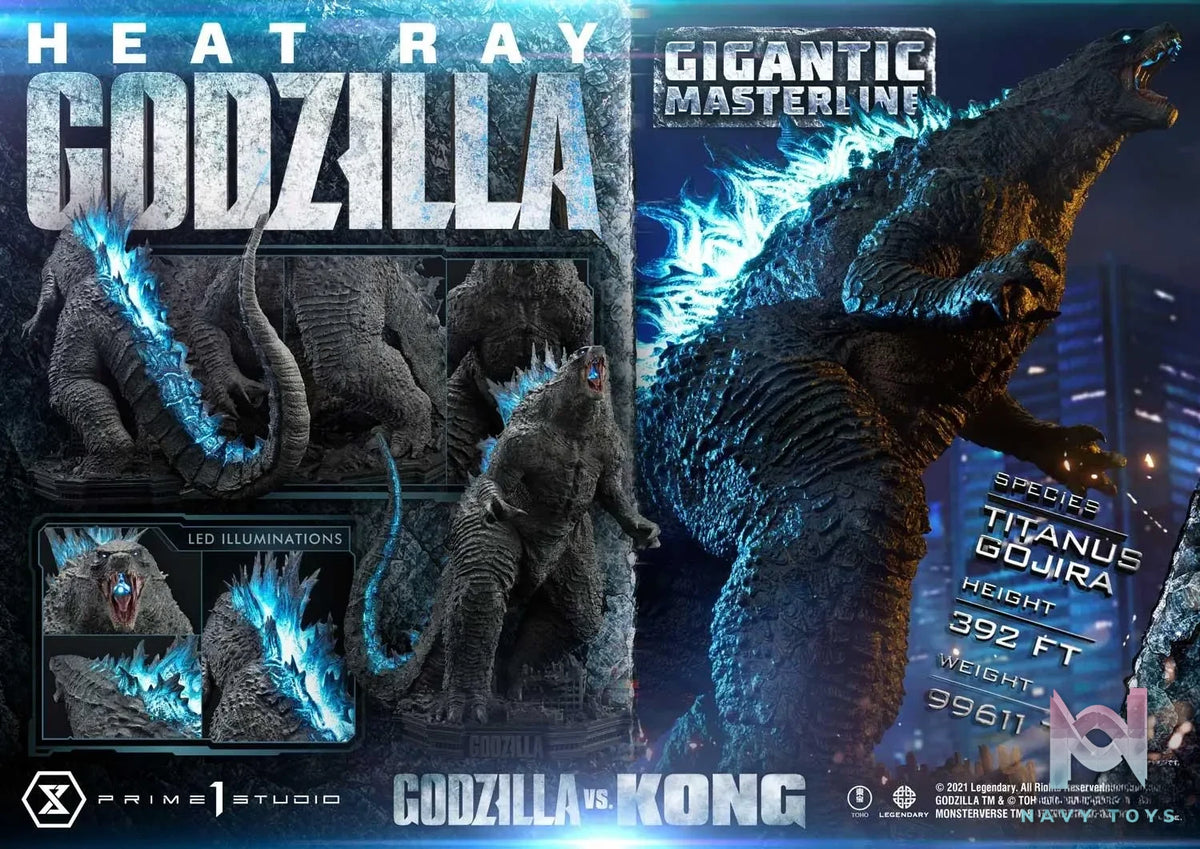 Prime 1 Studio – Gigantic Masterline Godzilla vs Kong Heat Ray Godzilla GMGVK-02 (Licensed)