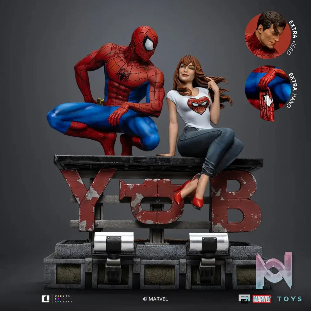 Iron Studio – the Spider-Man and MJ 1:6 Scale Diorama MARCAS119025-16 (Licensed)