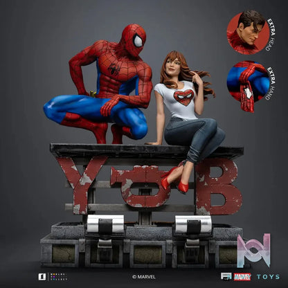 Iron Studio – the Spider-Man and MJ 1:6 Scale Diorama MARCAS119025-16 (Licensed)