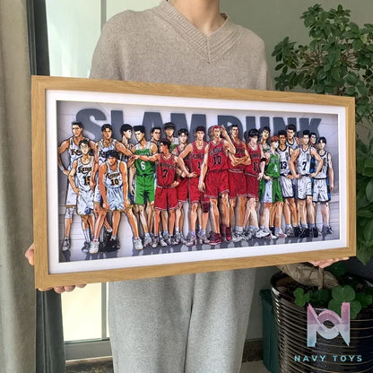 KALA HOME Studio – Slam Dunk Multiple Characters #08 3D Decorative Painting Slam Dunk