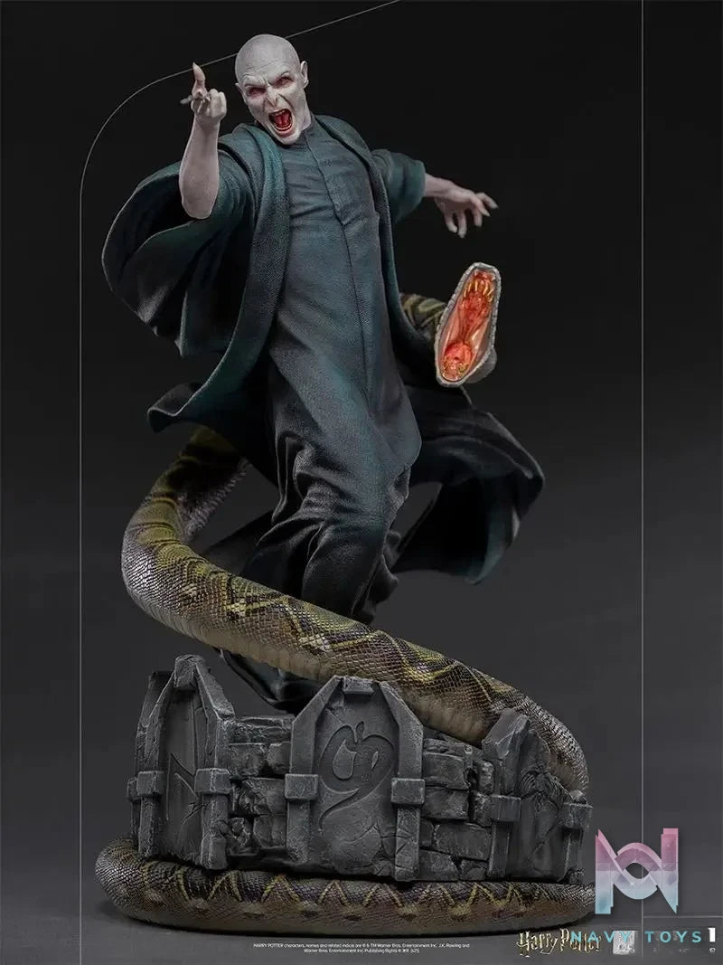 IRON Studio - Statue Voldemort and Nagini Harry Potter Legacy Replica 1/4 (Licensed) resin statue Navy Toys anime figure
