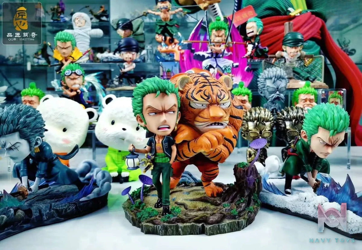 Pin Jiang Meng Qi Studio – One Piece MQ038-SD Tiger Guide Roronoa Zoro