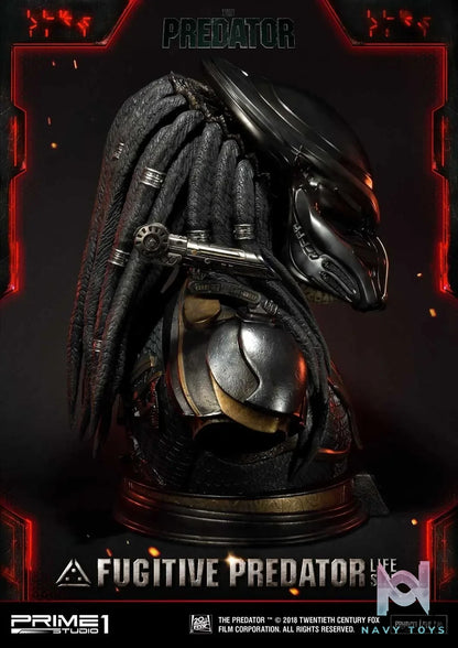 Prime 1 Studio – Life Size Bust The Predator (Film) Fugitive Predator LSTPR-01 LSTPR-01DX (Licensed)