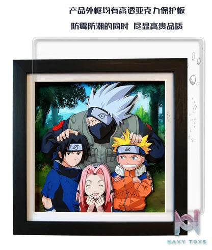 KALA HOME Studio – Naruto Multiple Characters #14 3D Decorative Painting Naruto