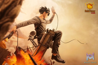 Model Power Studio – Attack on Titan #6 Street Fighting Levi Ackerman
