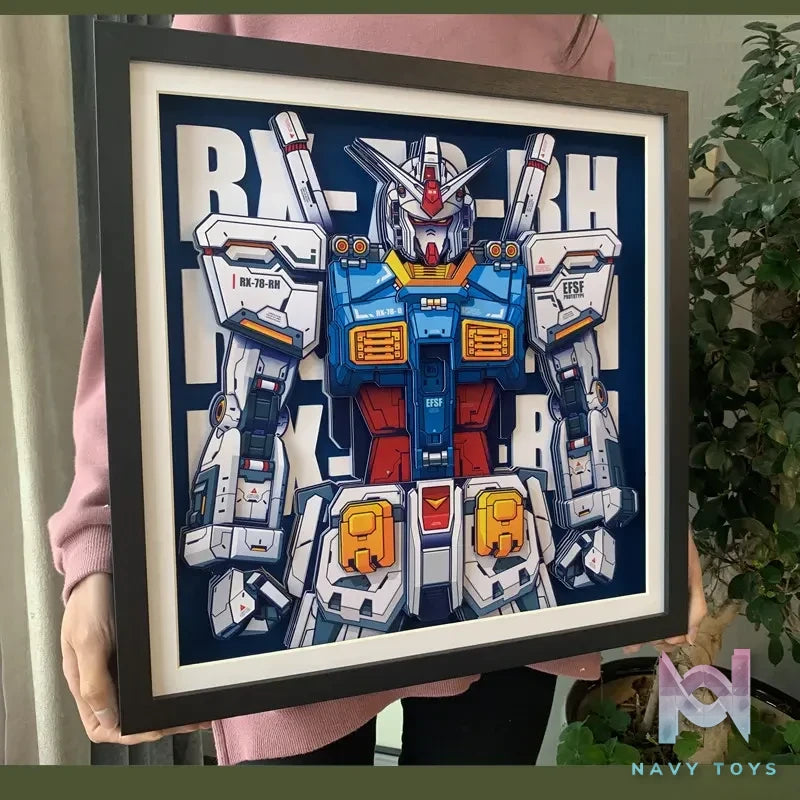 KALA HOME Studio – RX-78-2 Gundam #02 3D Decorative Painting Gundam