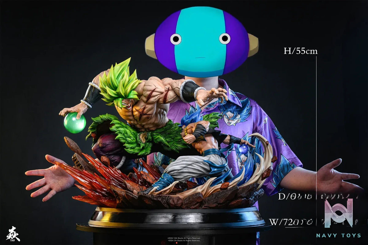 YAN Studio & 2% Studio – Dragon Ball Broly vs Gogeta