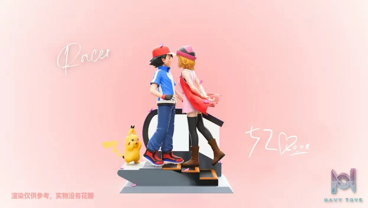 Racer Studio – Ash Ketchum X Serena Kissing Scene Pokémon