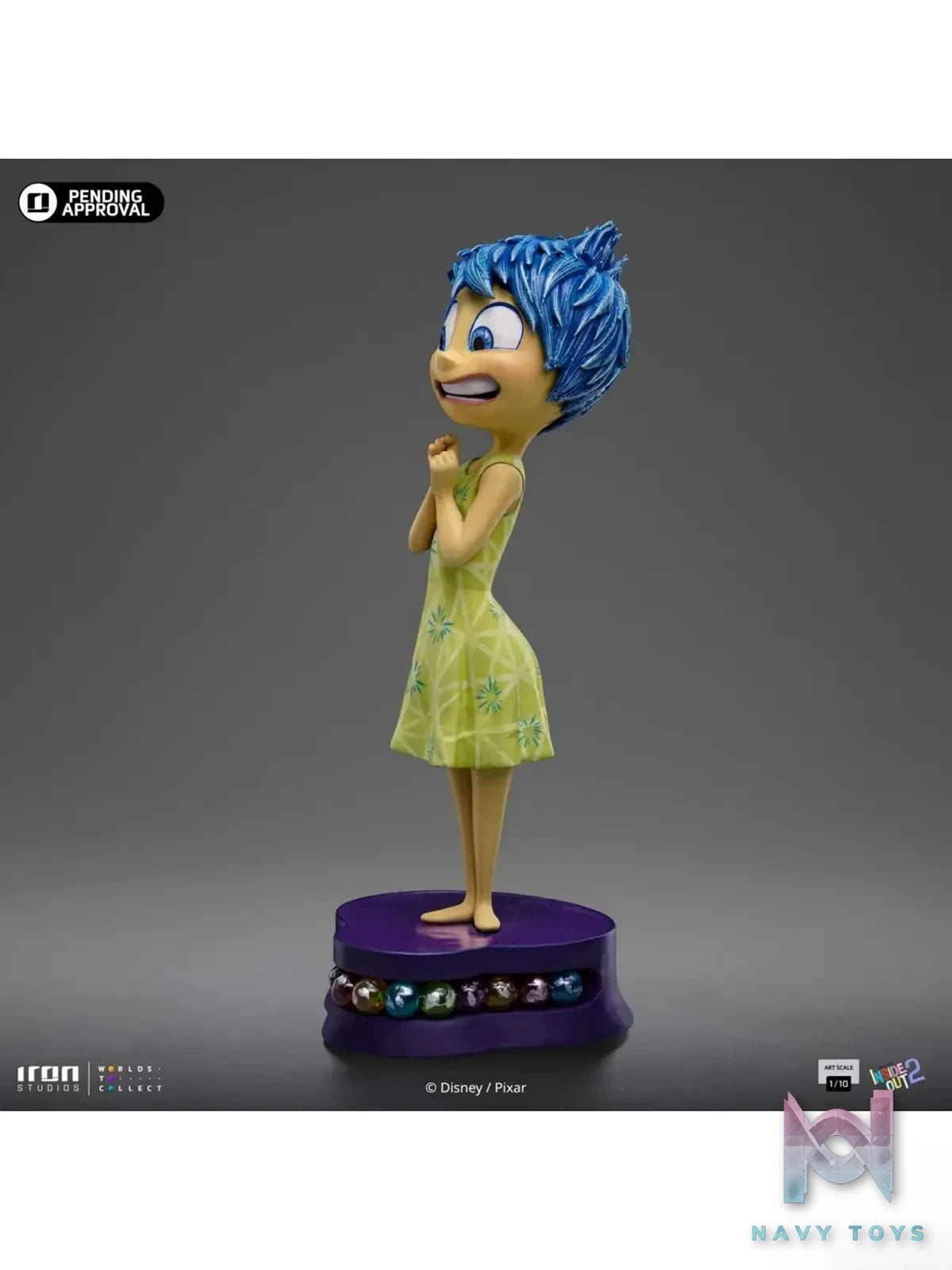 Iron Studio – Inside Out 2 Joy DSNEY112724-10 & Anxiety DSNEY112824-10 (Licensed)